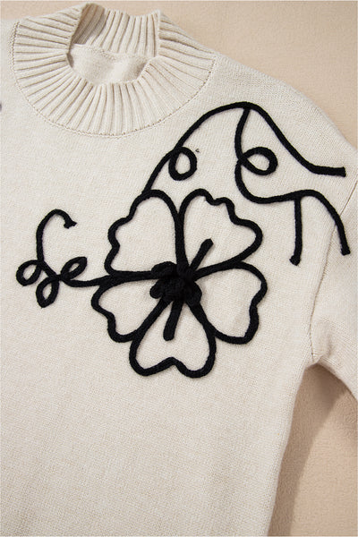 Wildflower Sketch Sweater