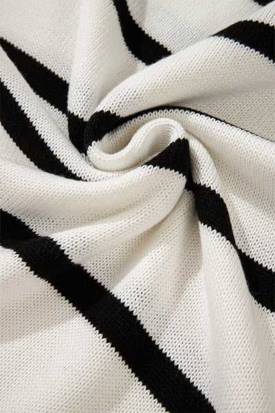 Pop Stripe Contrast Sweater