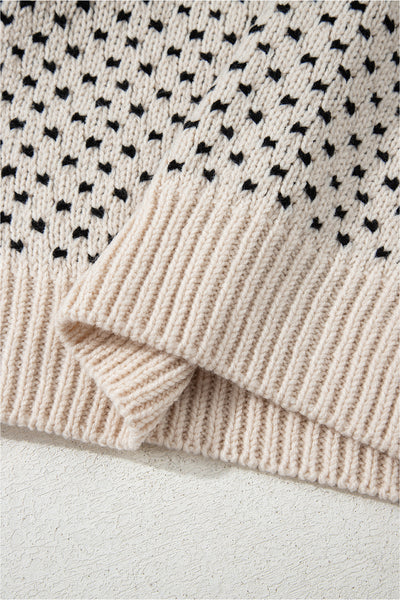 Sweet Bow Symphony Knit Sweater