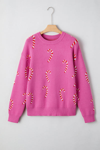 Candy Cane Crush Sweater