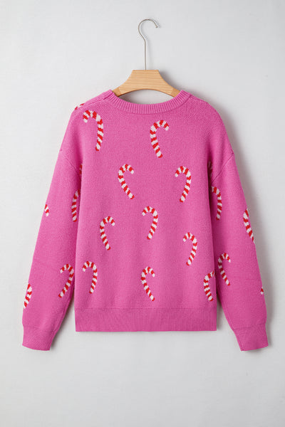 Candy Cane Crush Sweater