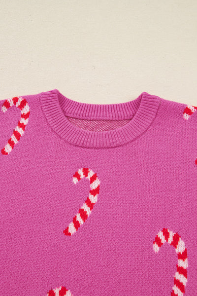 Candy Cane Crush Sweater