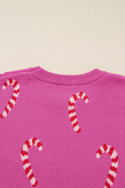 Candy Cane Crush Sweater