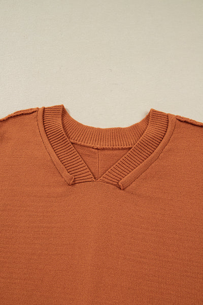 Autumn Ember Colorblock Sweater