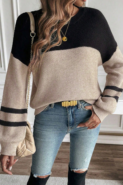 City Stripe Knit Sweater