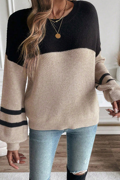 City Stripe Knit Sweater