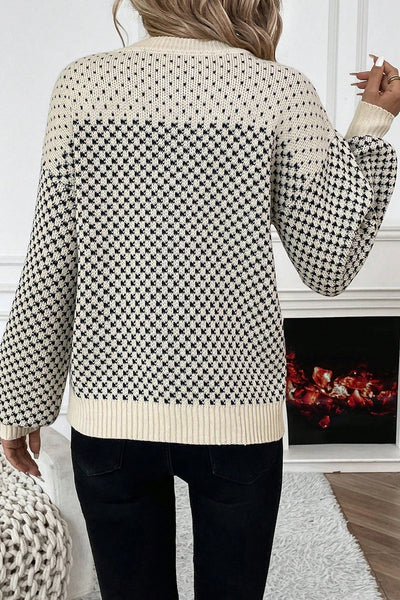 Monochrome Muse Sweater