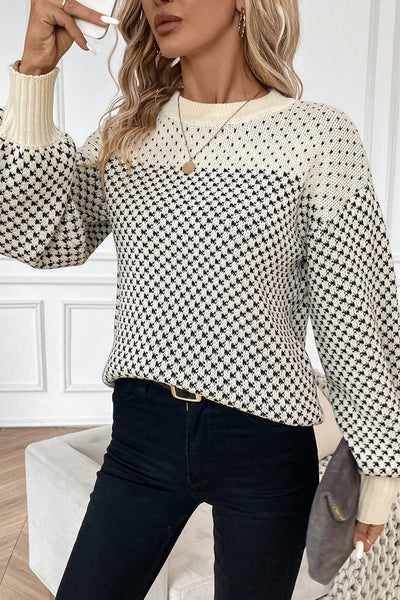 Monochrome Muse Sweater