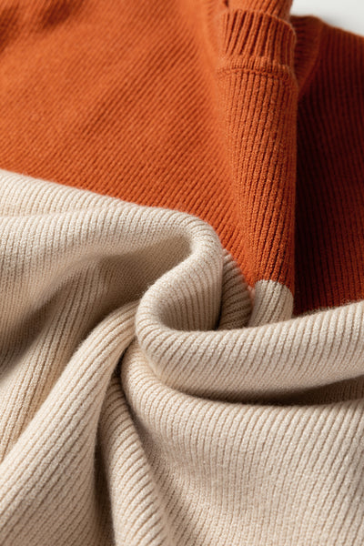 Harvest Hues Colorblock Sweater