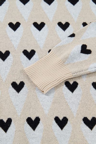 Heartfelt Leopard Contrast Top