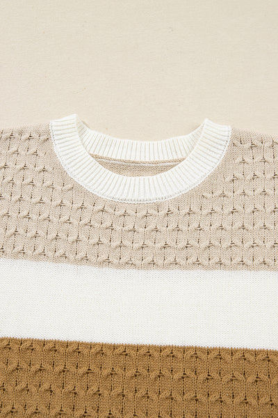 Golden Trail Cozy Stripe Sweater