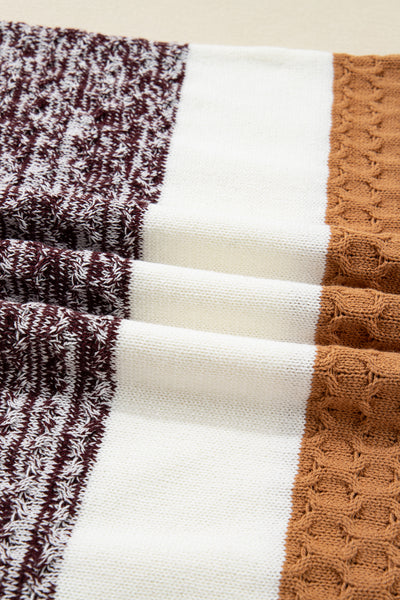 Golden Trail Cozy Stripe Sweater