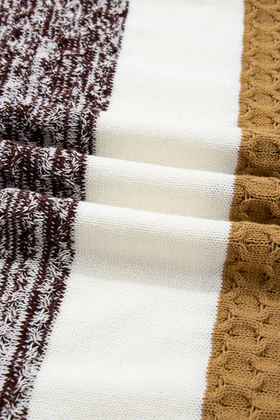 Golden Trail Cozy Stripe Sweater