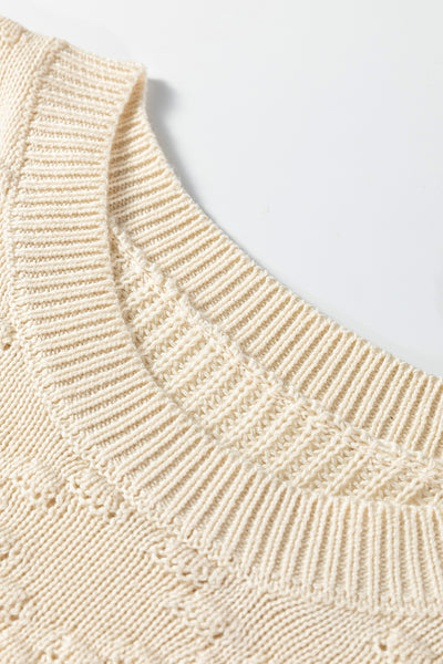Blooming Whispers Knit Sweater
