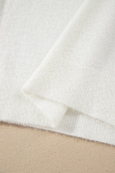 Soft Whispers Lace Trim Sweater