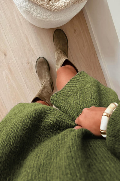 Aspen Haven Knit Sweater Dress