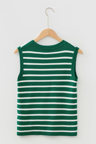 Evergreen Twist Knit Tank