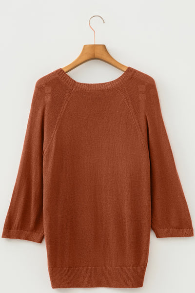 Autumn Ember Knit Sweater