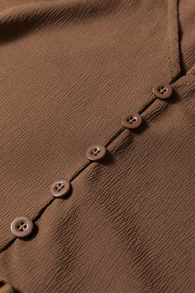 Chestnut Whispers Maxi Dress