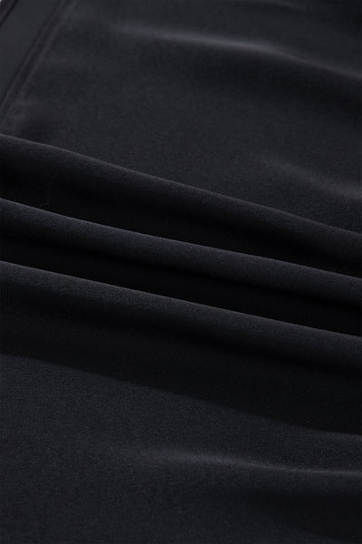 Midnight Tiered Ruffle Midi Dress