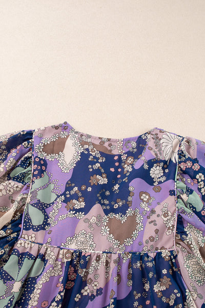 Moonlit Meadow Smock Dress