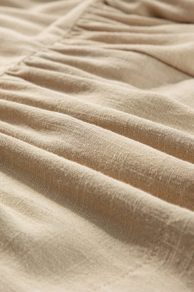 Café au Lait Shirt Dress