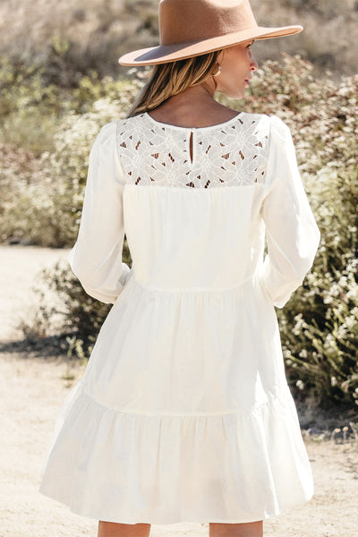 Lace Blossom Whisper Dress