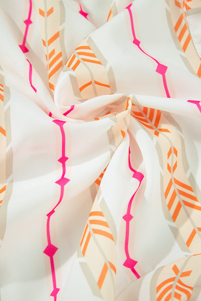 Fiesta Printed Tiered Mini Dress