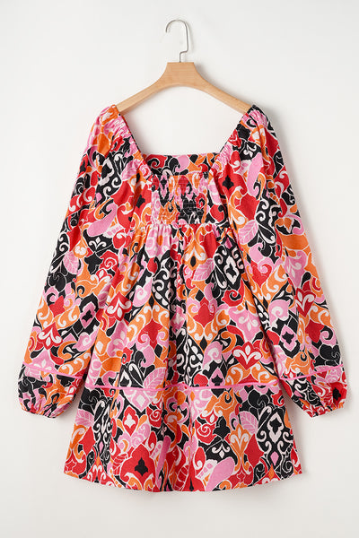 Flamingo Frenzy Mini Dress