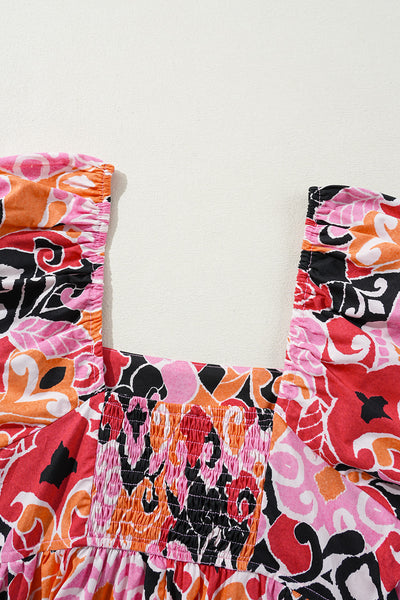 Flamingo Frenzy Mini Dress