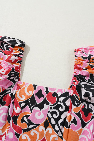 Flamingo Frenzy Mini Dress