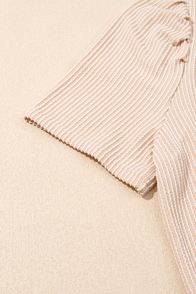 Blush Blossom Rib Mini Dress
