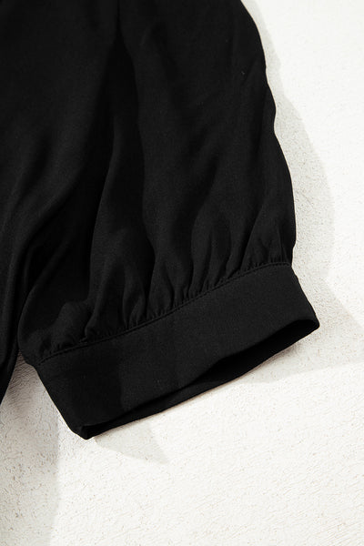 Midnight Grace Tiered Midi Dress