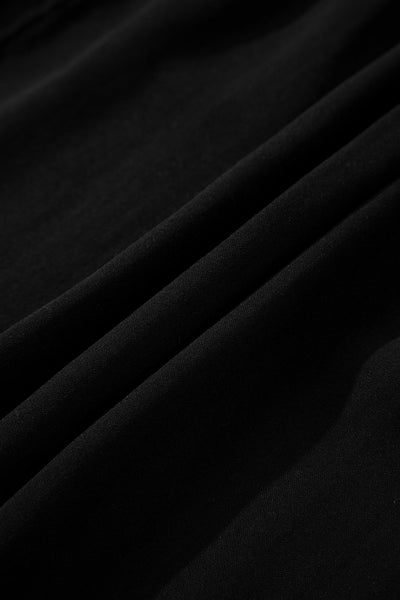 Midnight Grace Tiered Midi Dress