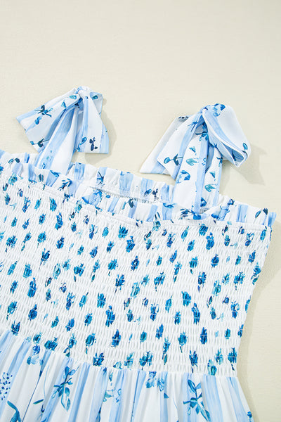 Bluebell Breeze Tiered Maxi Dress