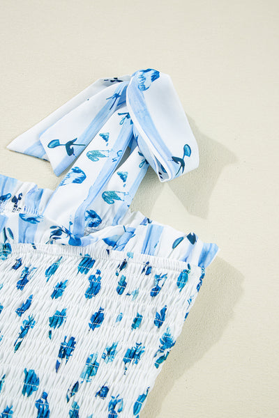 Bluebell Breeze Tiered Maxi Dress