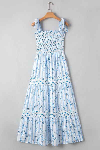 Bluebell Breeze Tiered Maxi Dress