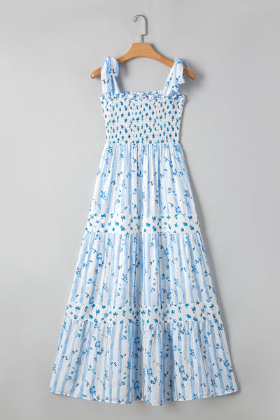 Bluebell Breeze Tiered Maxi Dress