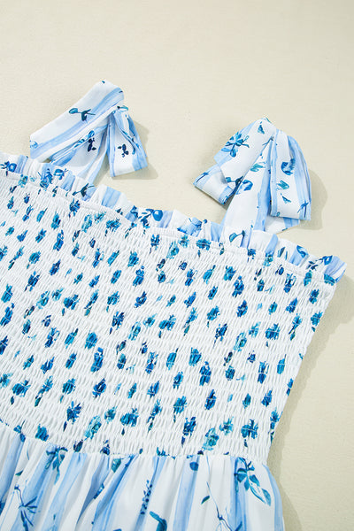 Bluebell Breeze Tiered Maxi Dress