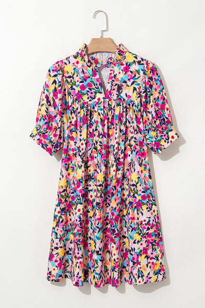 Confetti Bloom Babydoll Dress