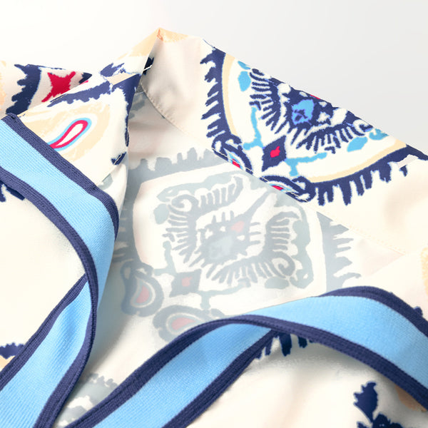 Mediterranean Breeze Boho Dress