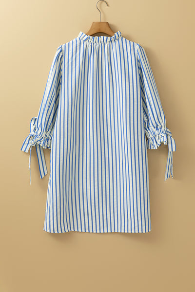 Seaside Stripe Bow Dress
