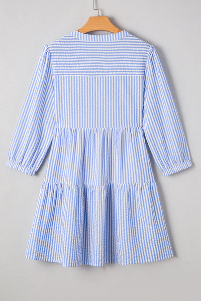 Seaside Serenity Tiered Dress