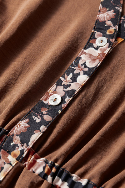 Autumn Whispers Maxi Dress