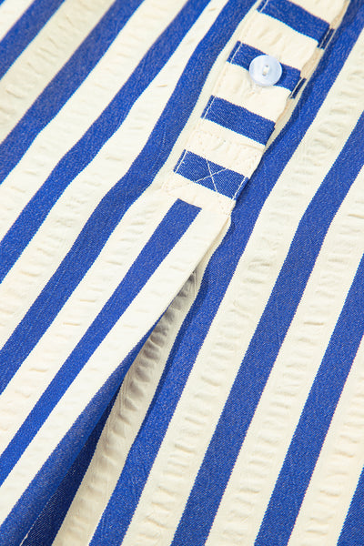 Harbor Stripe Shirt Dress