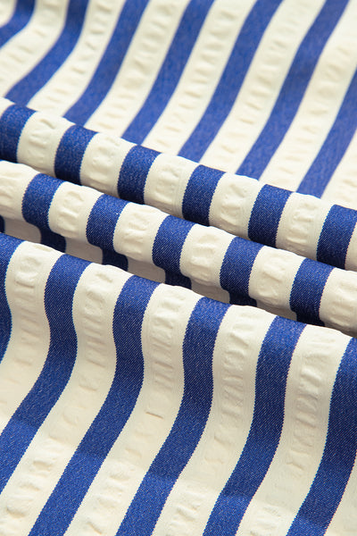 Harbor Stripe Shirt Dress