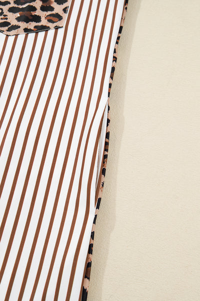 Wild Lines Shirt Dress