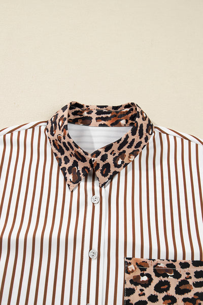 Wild Lines Shirt Dress