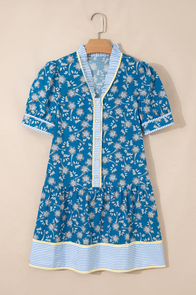 Bluebell Harbor Ruffle Dress