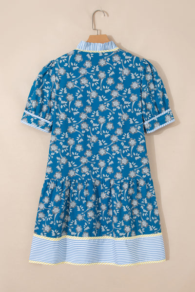 Bluebell Harbor Ruffle Dress